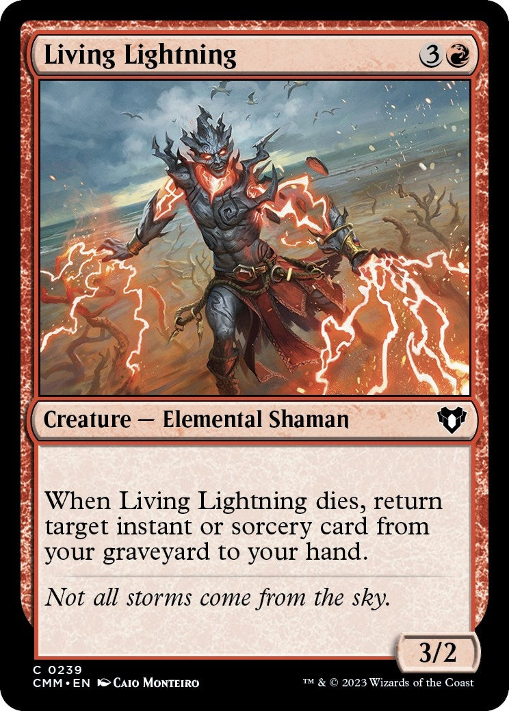 Image for Living Lightning (Commander Masters) (239) - Magic: The Gathering