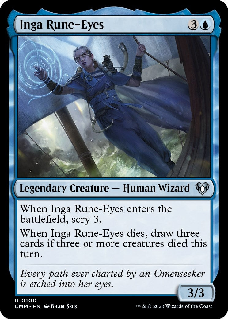 Image for Inga Rune-Eyes (Commander Masters) (100) - Magic: The Gathering