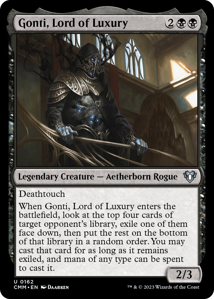 Image for Gonti, Lord of Luxury (Commander Masters) (162) - Magic: The Gathering