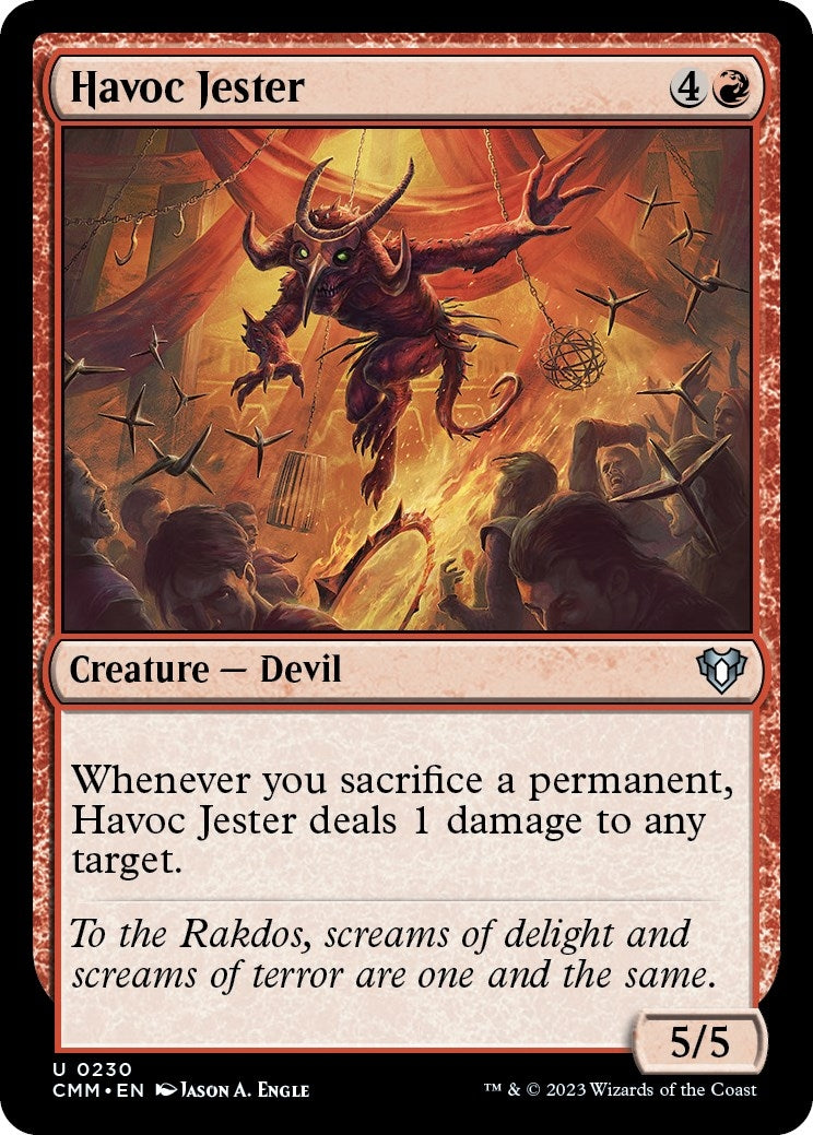 Image for Havoc Jester (Commander Masters) (230) - Magic: The Gathering