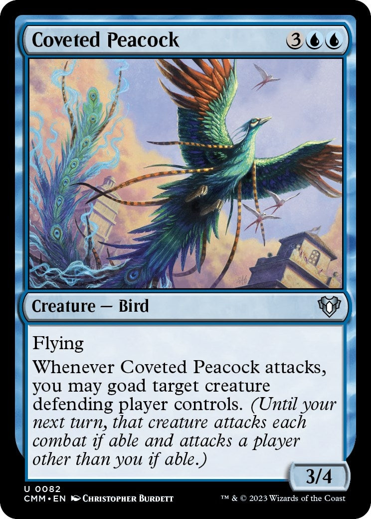 Image for Coveted Peacock (Commander Masters) (82) - Magic: The Gathering