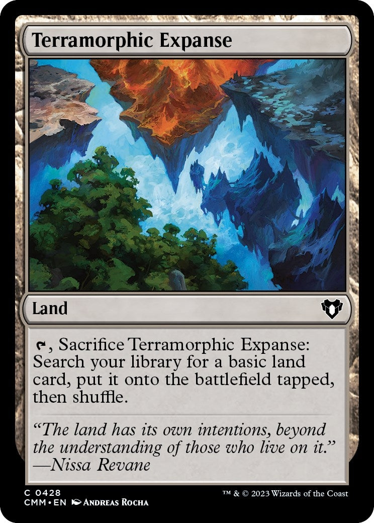 Image for Terramorphic Expanse (Commander Masters) (428) - Magic: The Gathering