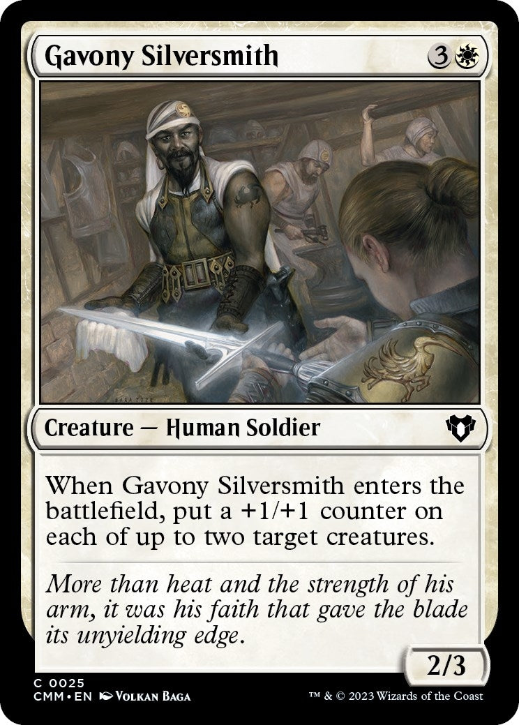 Image for Gavony Silversmith (Commander Masters) (25) - Magic: The Gathering