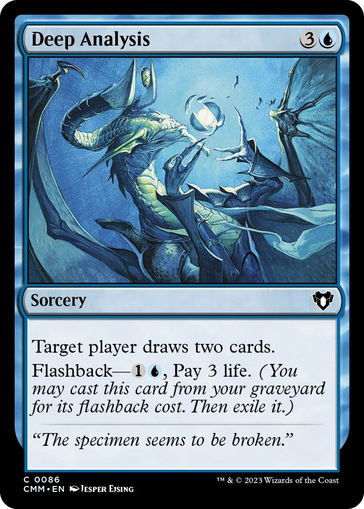 Image for Deep Analysis (Commander Masters) (86) - Magic: The Gathering