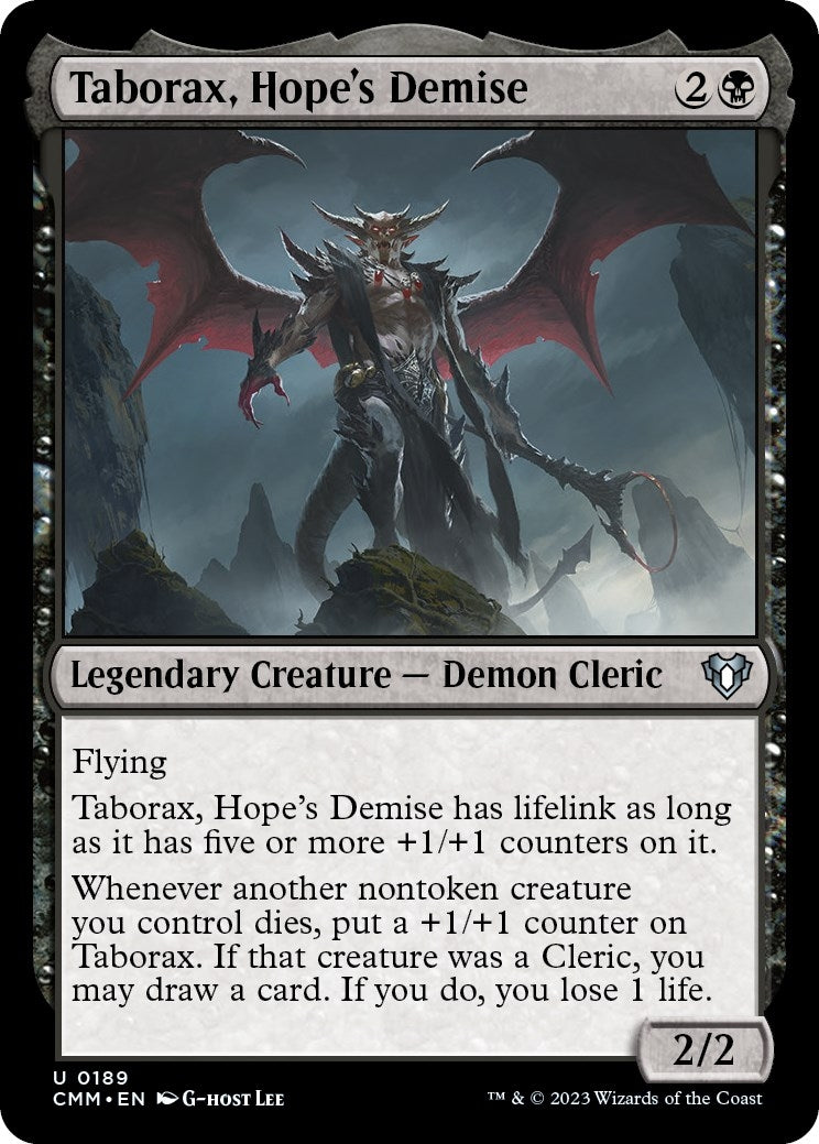 Image for Taborax, Hope's Demise (Commander Masters) (189) - Magic: The Gathering