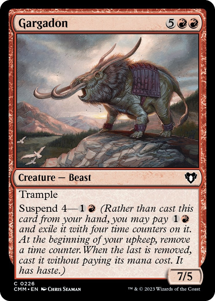 Image for Gargadon (Commander Masters) (226) - Magic: The Gathering