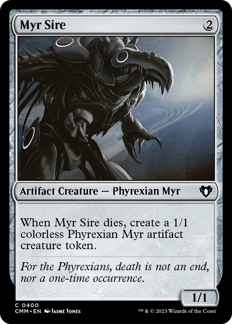 Image for Myr Sire (Commander Masters) (400) - Magic: The Gathering