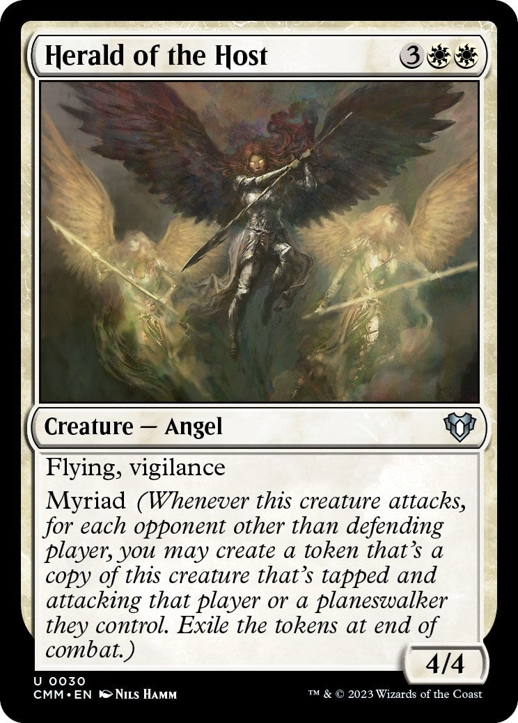 Image for Herald of the Host (Commander Masters) (30) - Magic: The Gathering