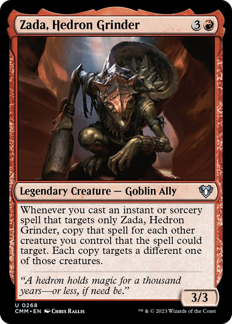 Image for Zada, Hedron Grinder (Commander Masters) (268) - Magic: The Gathering