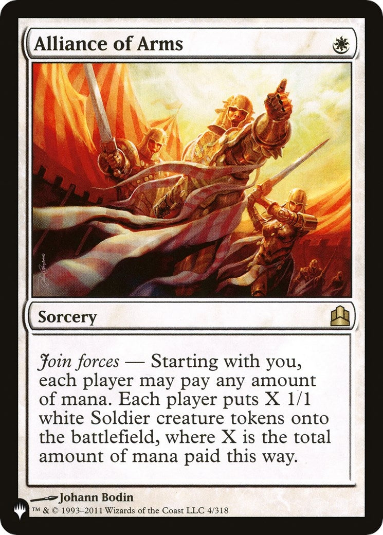 Image for Alliance of Arms (The List Reprints) (4/318) - Magic: The Gathering