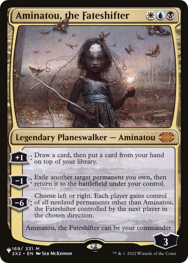 Image for Aminatou, the Fateshifter (The List Reprints) (169/024) - Magic: The Gathering