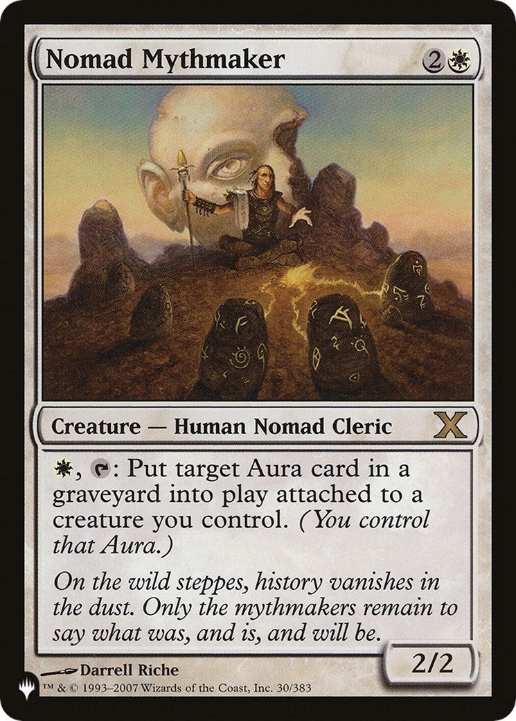Image for Nomad Mythmaker (The List Reprints) (30/383) - Magic: The Gathering