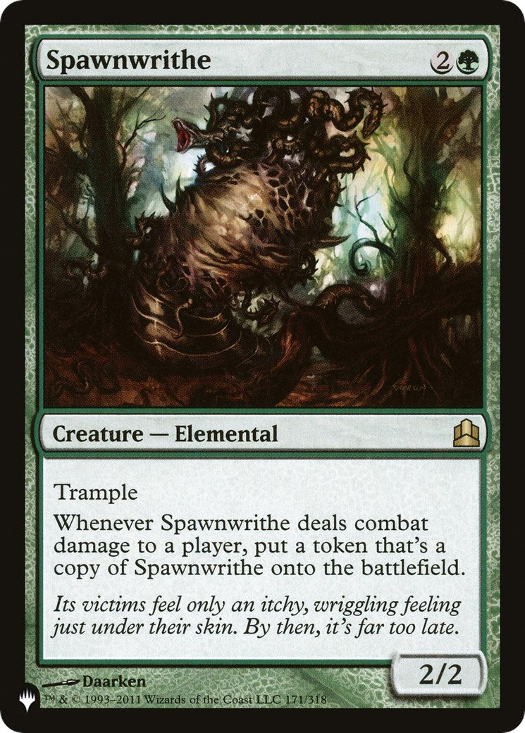 Image for Spawnwrithe (The List Reprints) (171/318) - Magic: The Gathering