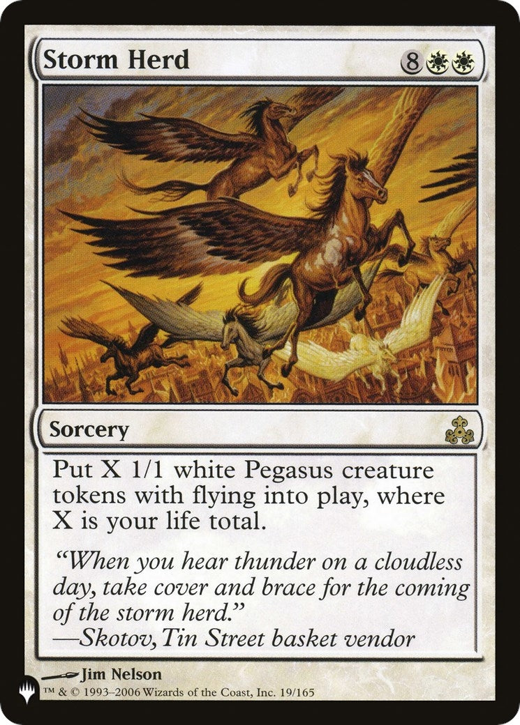 Image for Storm Herd (The List Reprints) (19/165) - Magic: The Gathering