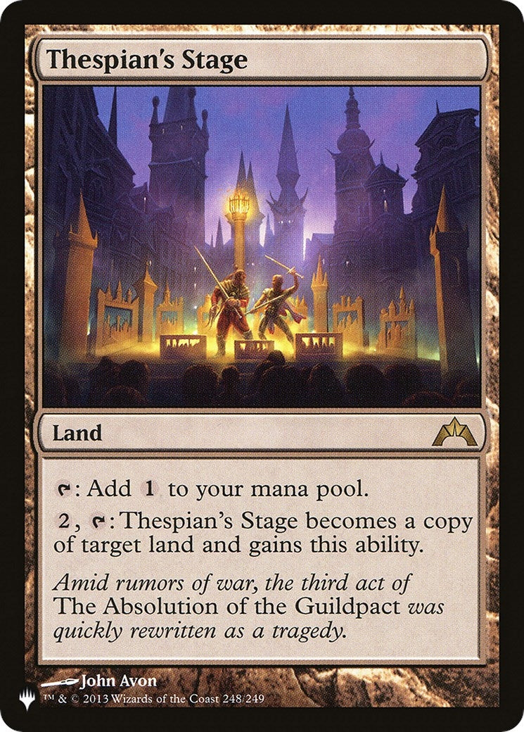 Image for Thespian's Stage (The List Reprints) (248/249) - Magic: The Gathering