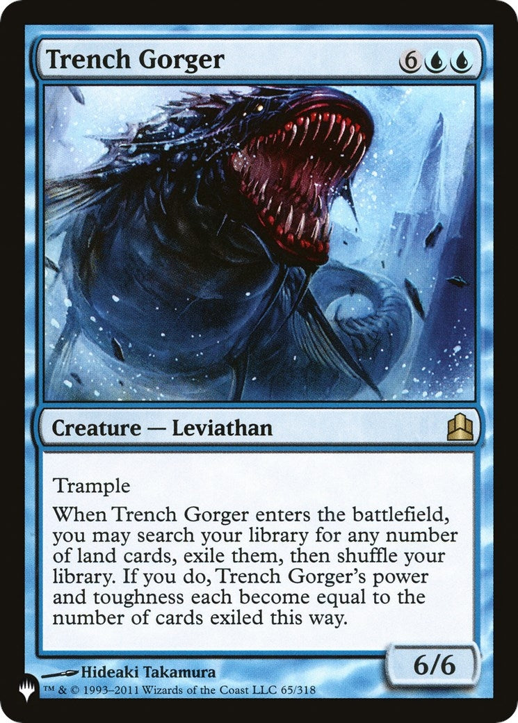 Image for Trench Gorger (The List Reprints) (65/318) - Magic: The Gathering