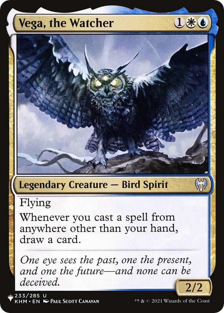 Image for Vega, the Watcher (The List Reprints) (233/285) - Magic: The Gathering
