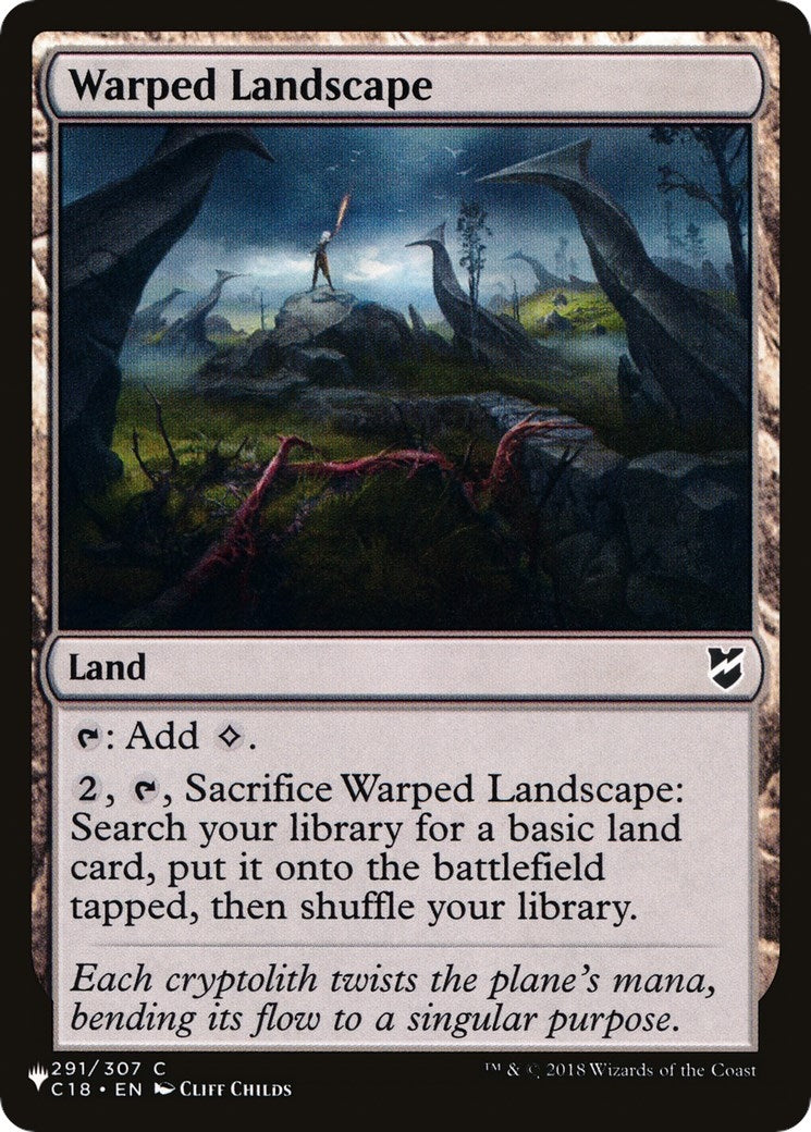 Image for Warped Landscape (The List Reprints) (291/307) - Magic: The Gathering