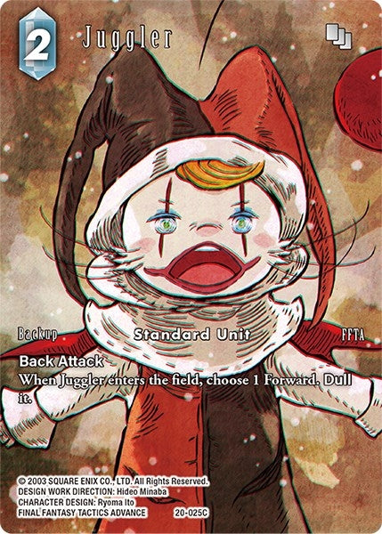 Image for Juggler (Full Art) (Dawn of Heroes) (20-025C) - Final Fantasy TCG