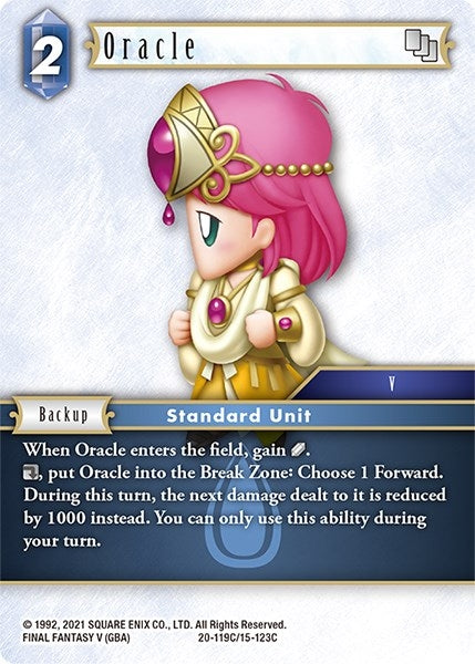 Image for Oracle (Dawn of Heroes) (20-119C/15-123C) - Final Fantasy TCG