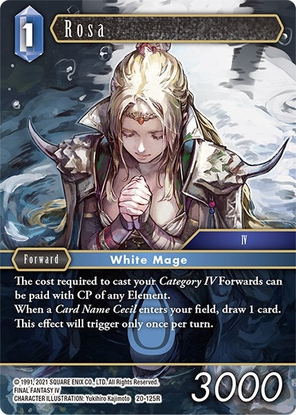 Image for Rosa (Dawn of Heroes) (20-125R) - Final Fantasy TCG