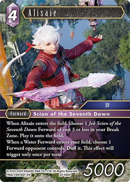 Image for Alisaie (Dawn of Heroes) (20-086H) - Final Fantasy TCG