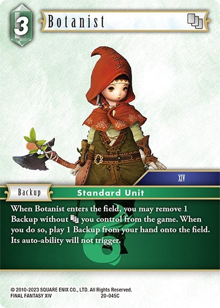 Image for Botanist (Dawn of Heroes) (20-045C) - Final Fantasy TCG