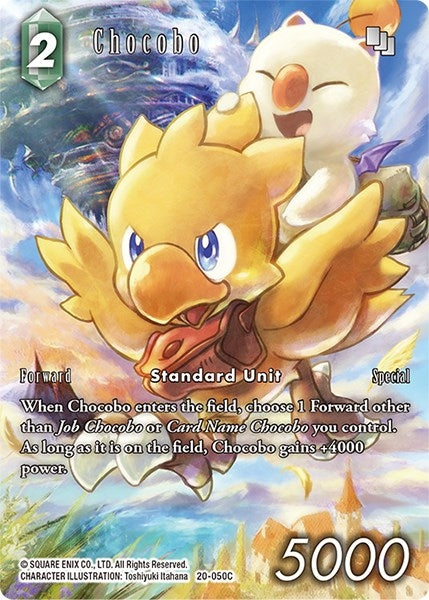 Image for Chocobo (Full Art) (Dawn of Heroes) (20-050C) - Final Fantasy TCG