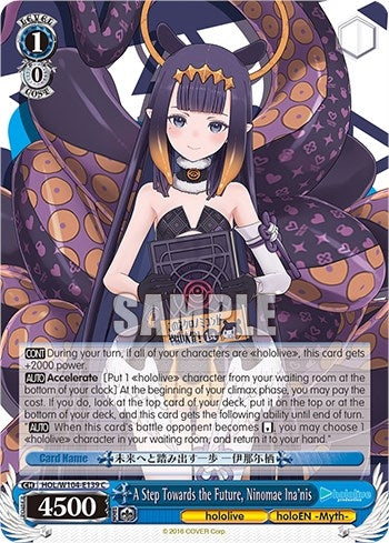 Image for A Step Towards the Future, Ninomae Ina'nis (hololive production Vol.2) (HOL/W104-E139 C) - Weiss Schwarz