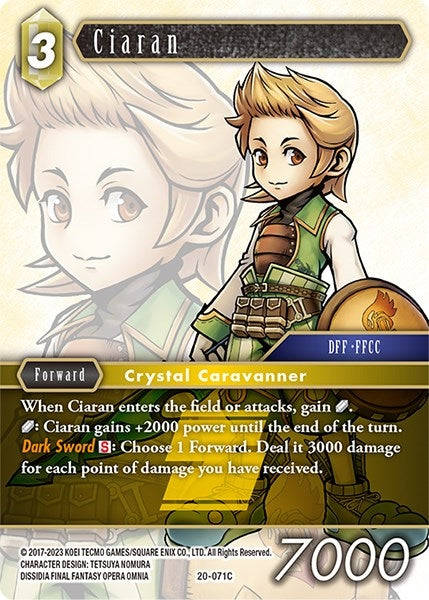 Image for Ciaran (Dawn of Heroes) (20-071C) - Final Fantasy TCG