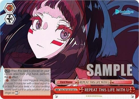 Image for REPEAT THiS LiFE WiTH U (hololive production Vol.2) (HOL/W104-E108 CC) - Weiss Schwarz