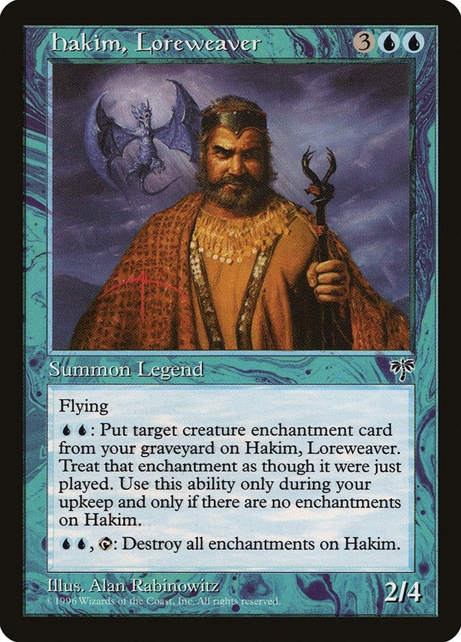 Image for Hakim, Loreweaver (Mirage) - Magic: The Gathering