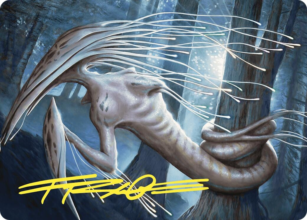 Image for Manaweft Sliver Art Card (Gold-Stamped Signature) (Art Series: Commander Masters) (81) - Magic: The Gathering