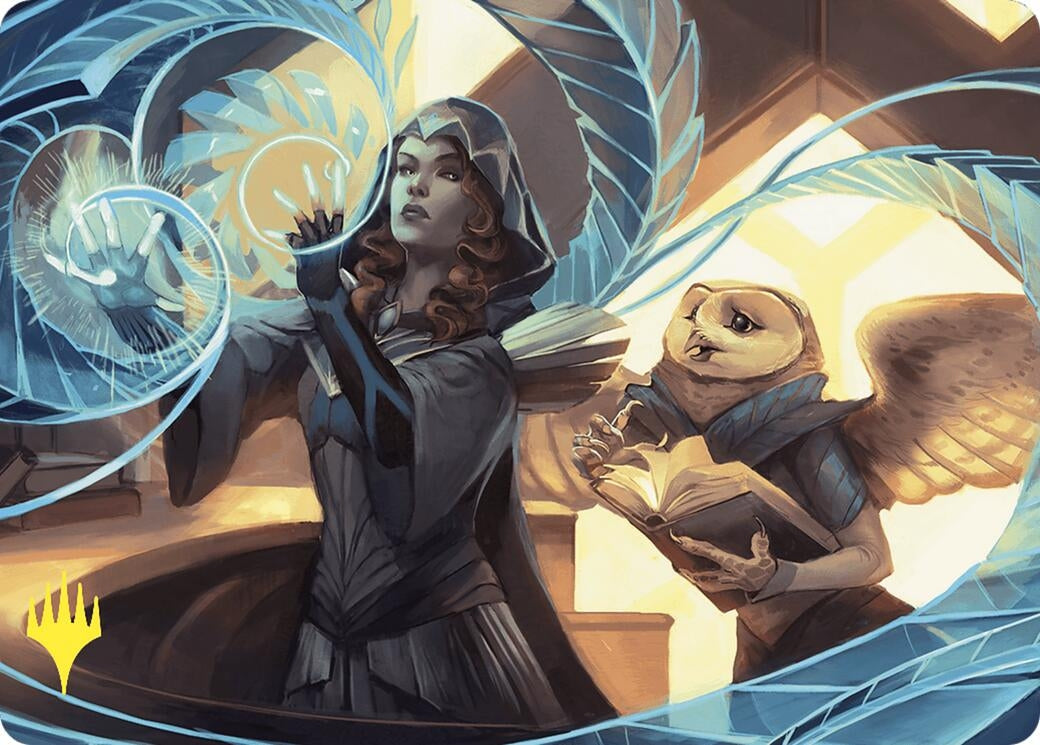 Image for Personal Tutor Art Card (Gold-Stamped) (Art Series: Commander Masters) (9) - Magic: The Gathering