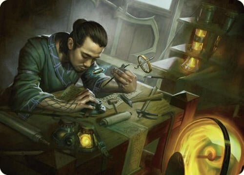 Image for Renowned Weaponsmith Art Card (Art Series: Commander Masters) (10) - Magic: The Gathering