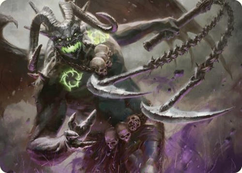 Image for Archfiend of Despair Art Card (Art Series: Commander Masters) (12) - Magic: The Gathering