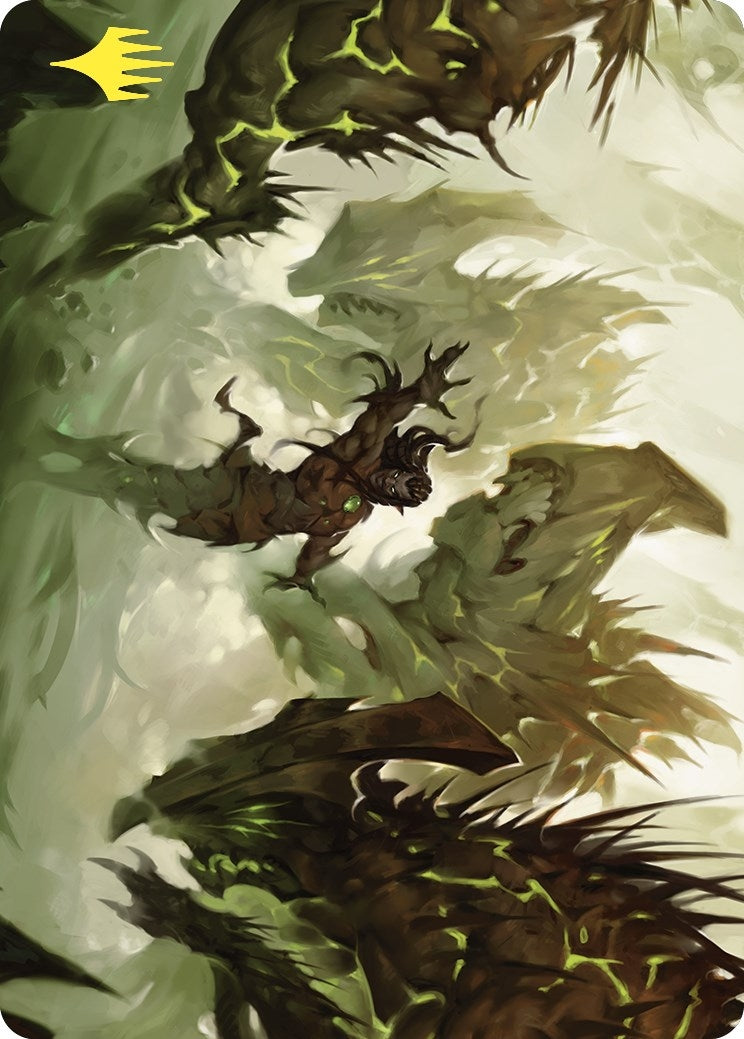 Image for Ezuri's Predation Art Card (Gold-Stamped) (Art Series: Commander Masters) (23) - Magic: The Gathering