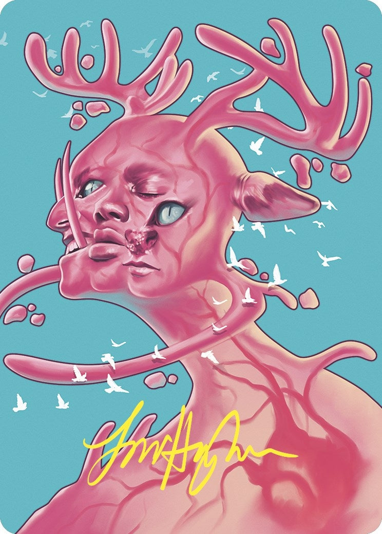 Image for Morophon, the Boundless Art Card (Gold-Stamped Signature) (Art Series: Commander Masters) (50) - Magic: The Gathering