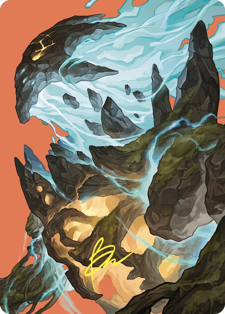 Image for Maelstrom Wanderer Art Card (Gold-Stamped Signature) (Art Series: Commander Masters) (58) - Magic: The Gathering