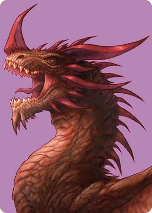 Image for The Ur-Dragon Art Card (Art Series: Commander Masters) (61) - Magic: The Gathering