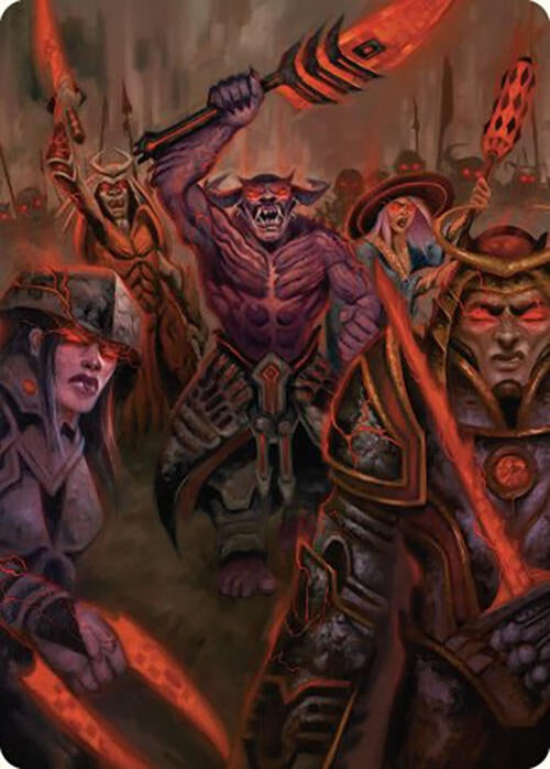 Image for Insurrection Art Card (Art Series: Commander Masters) (67) - Magic: The Gathering