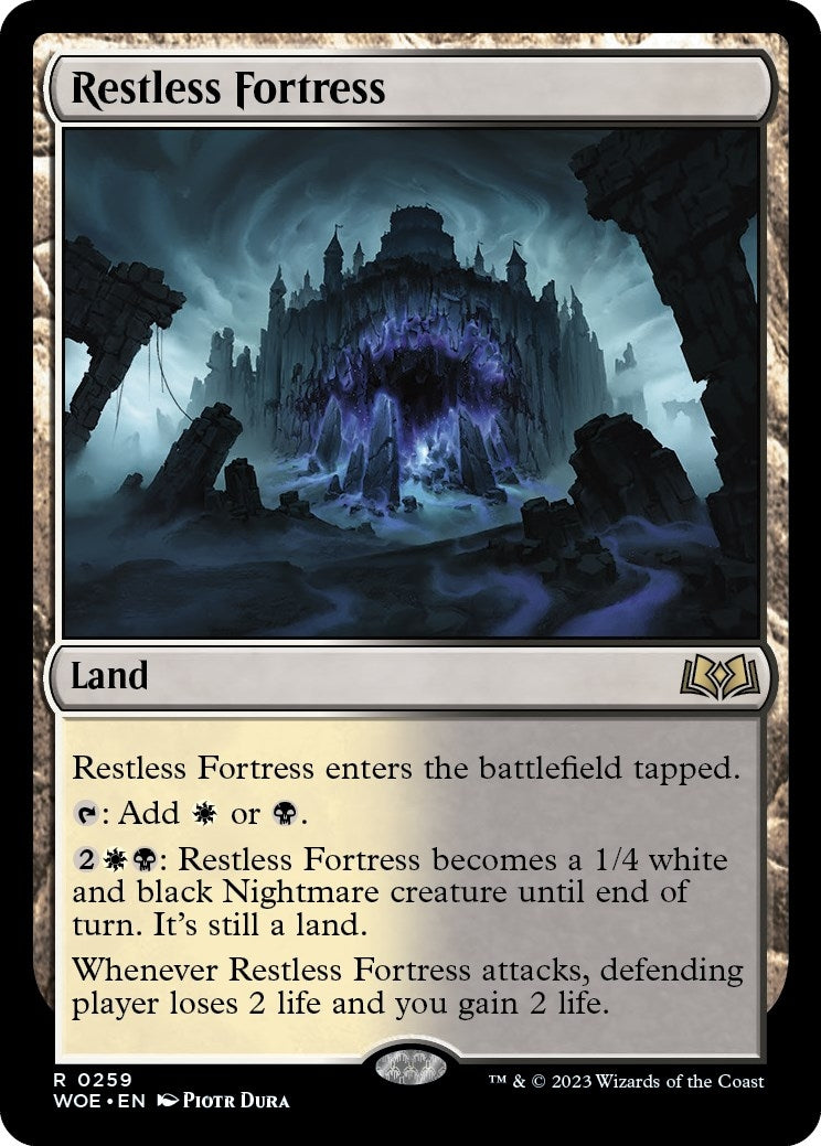 Image for Restless Fortress (Wilds of Eldraine) (259) - Magic: The Gathering