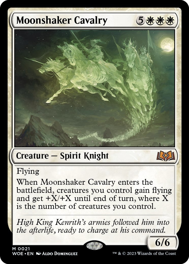 Image for Moonshaker Cavalry (Wilds of Eldraine) (21) - Magic: The Gathering
