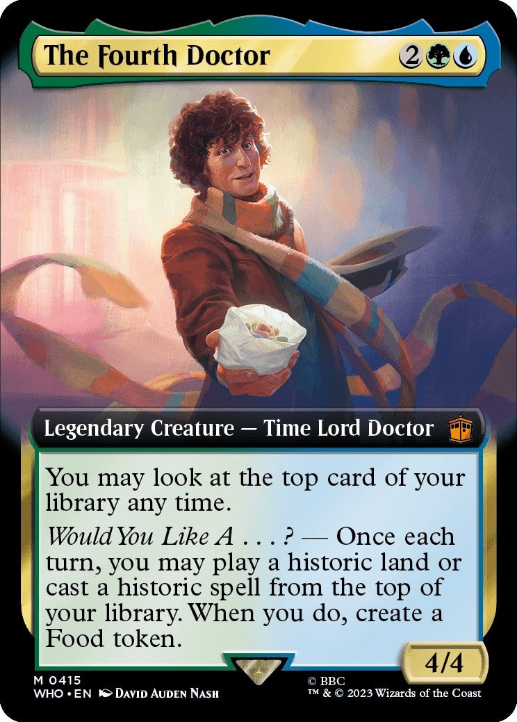 Image for The Fourth Doctor (Extended Art) (Universes Beyond: Doctor Who) (415) - Magic: The Gathering