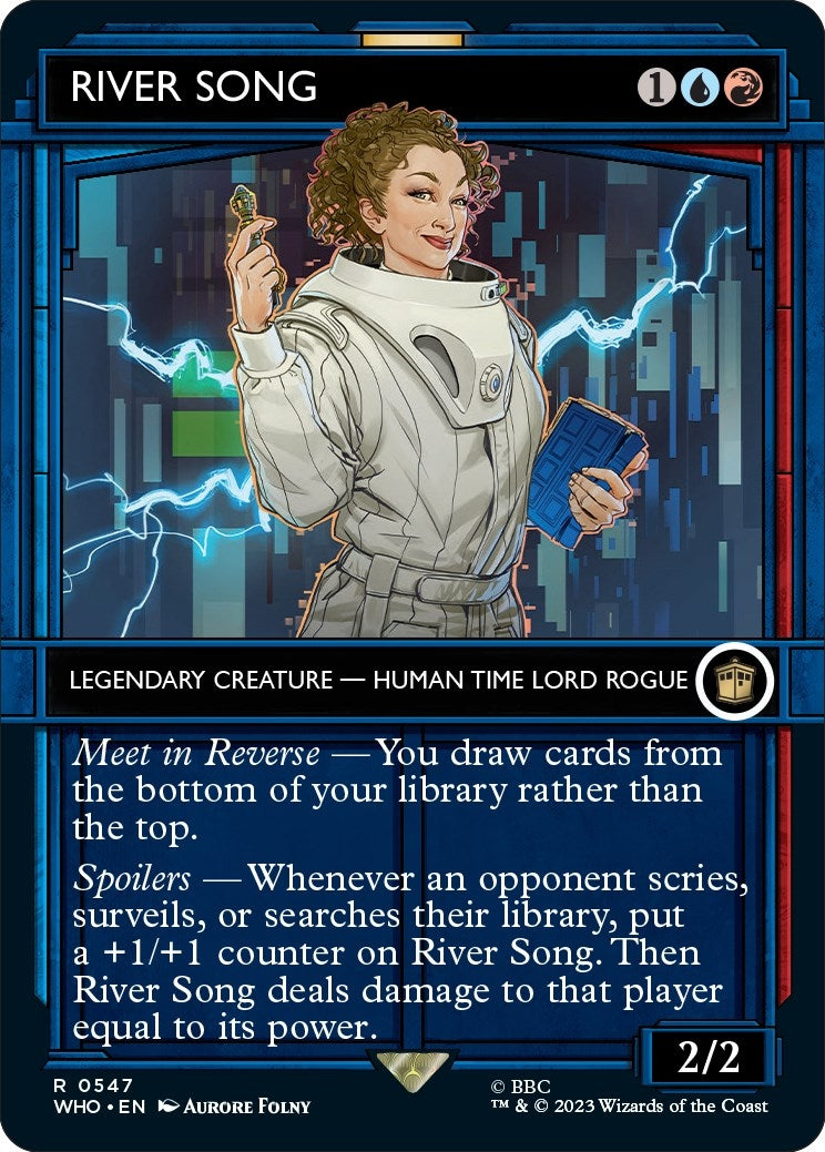 Image for River Song (Showcase) (Universes Beyond: Doctor Who) (547) - Magic: The Gathering