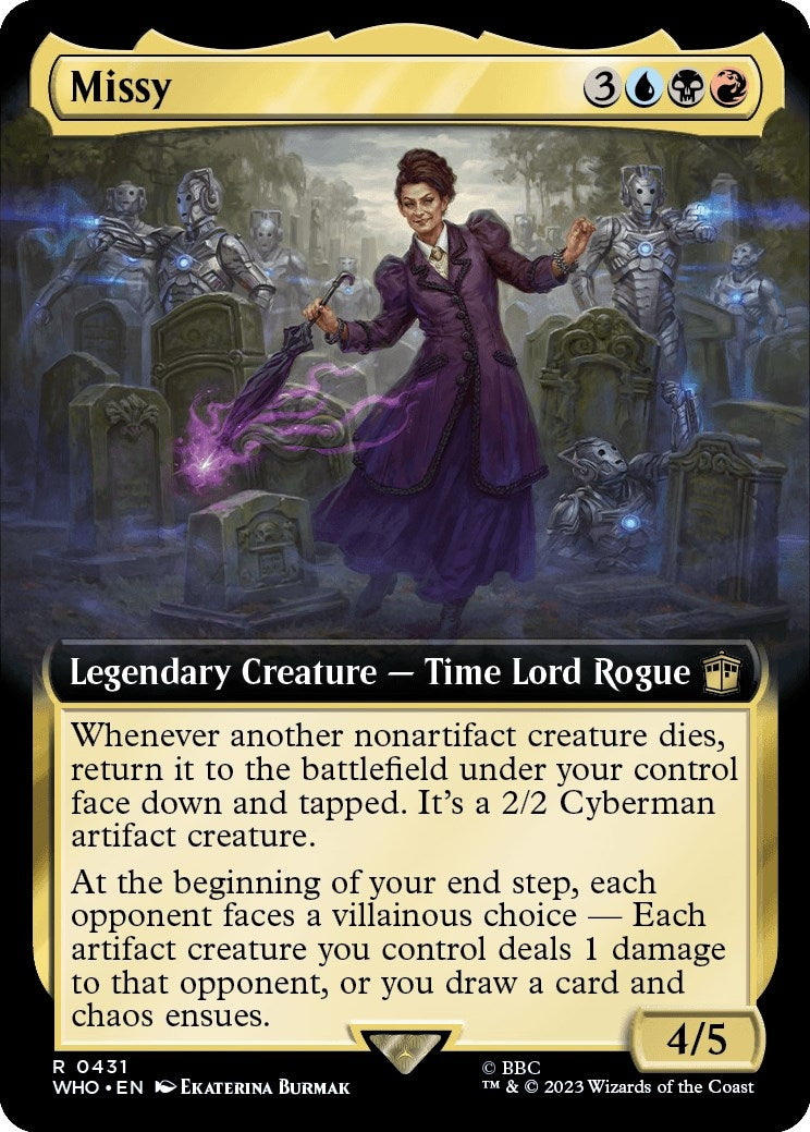 Image for Missy (Extended Art) (Universes Beyond: Doctor Who) (431) - Magic: The Gathering