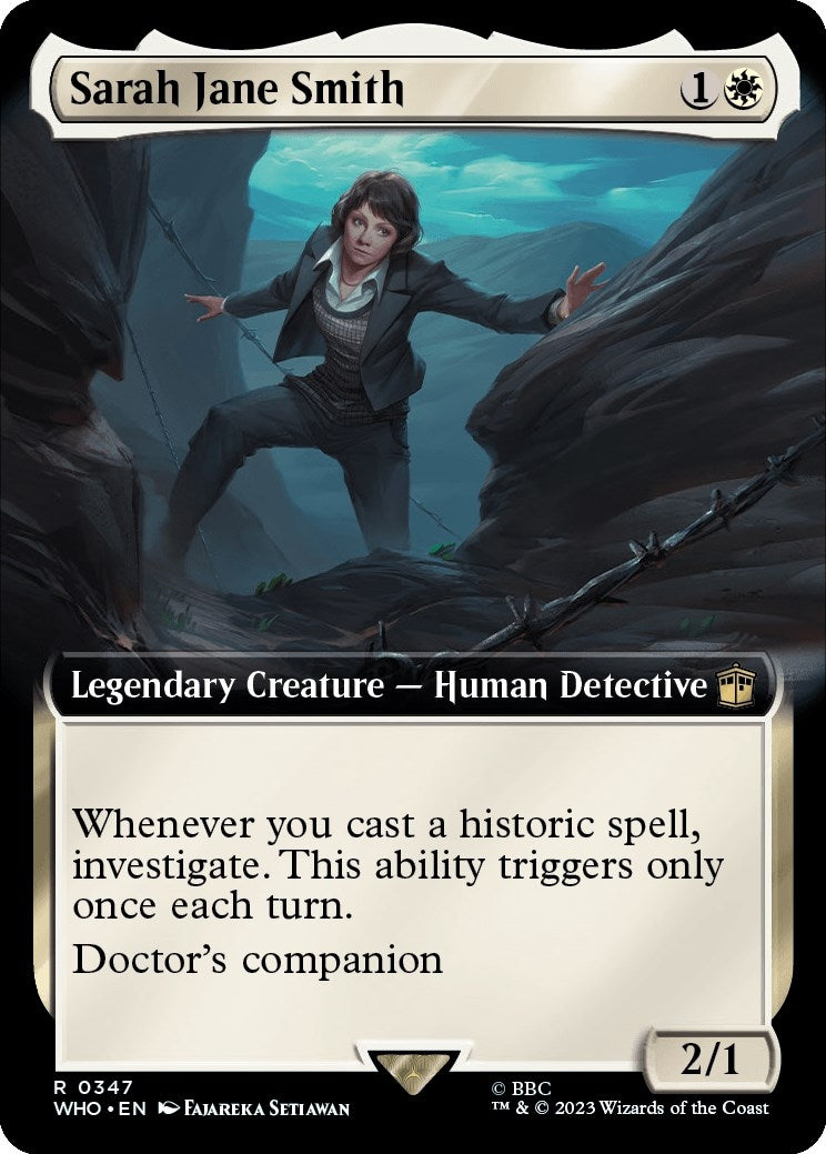 Image for Sarah Jane Smith (Extended Art) (Universes Beyond: Doctor Who) (347) - Magic: The Gathering