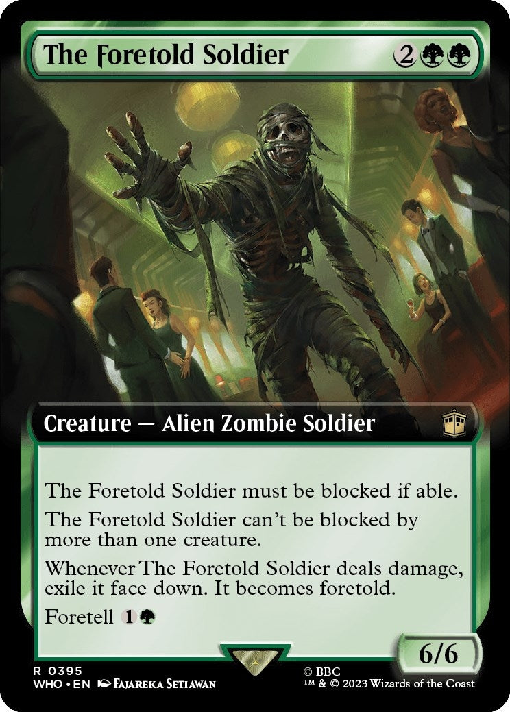 Image for The Foretold Soldier (Extended Art) (Universes Beyond: Doctor Who) (395) - Magic: The Gathering