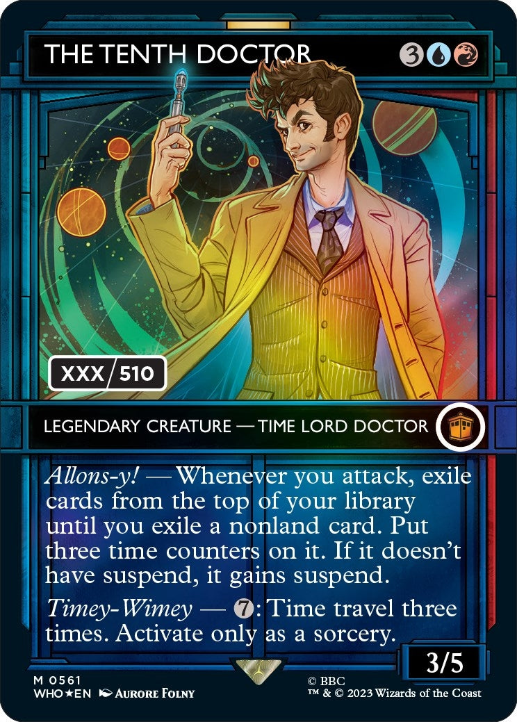 Image for The Tenth Doctor (Serial Numbered) (Universes Beyond: Doctor Who) (561) - Magic: The Gathering