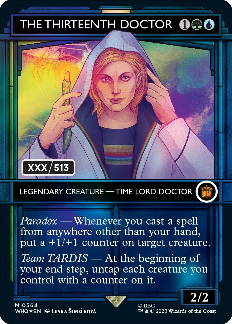 Image for The Thirteenth Doctor (Serial Numbered) (Universes Beyond: Doctor Who) (564) - Magic: The Gathering